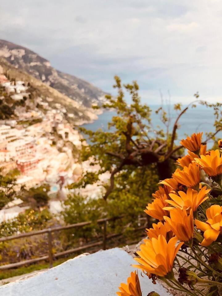 Vila A Casa Dei Sasso Positano Exteriér fotografie